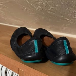 Navy Blue Tieks Ballet Flats